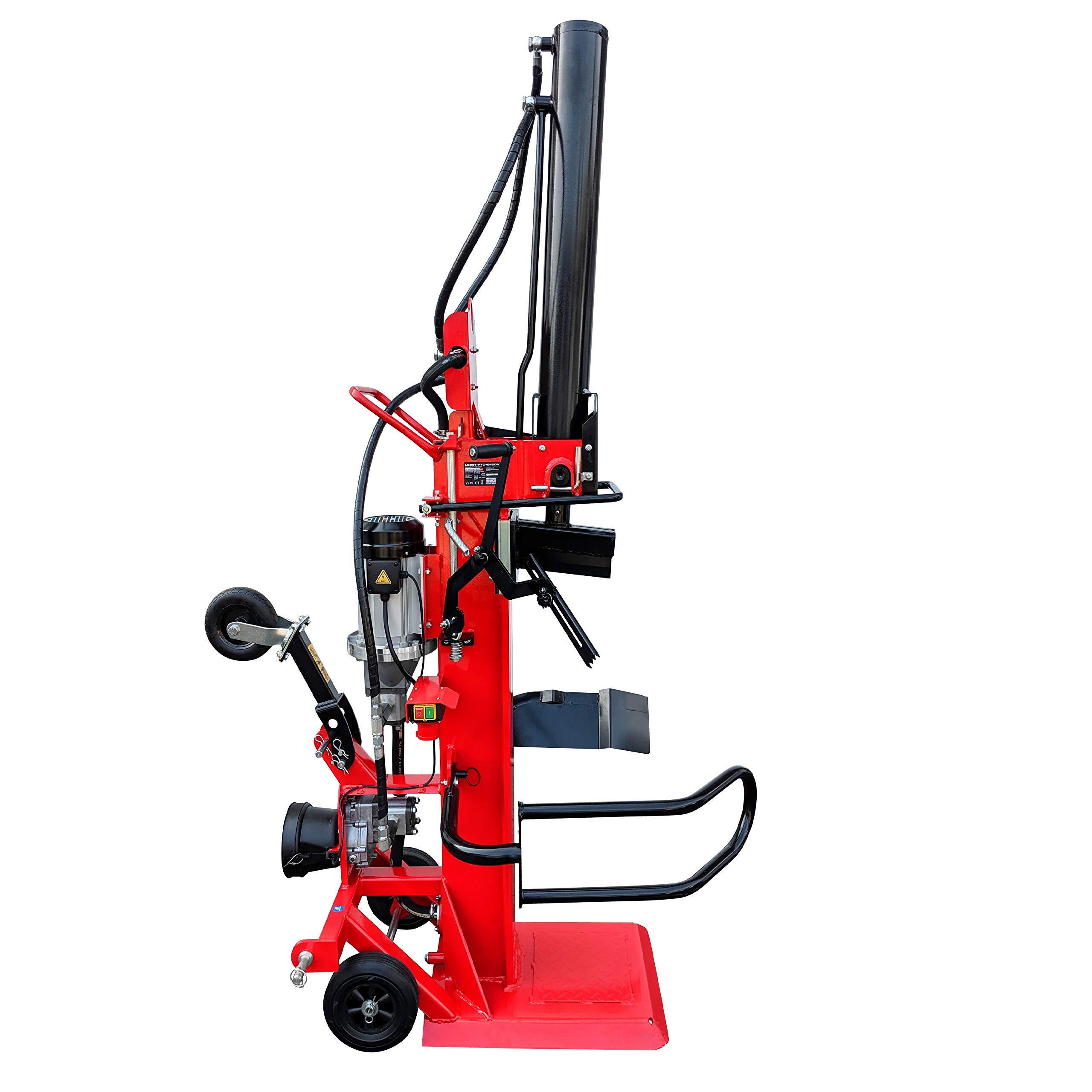 CROSSFER LS22T-PTO + E400V / 22 tonnellate di spaccatura / 110cm lunghezza spaccatura / azionamento a tre punti + motore elettrico 5,1kW 400V / funzionamento a 2 mani