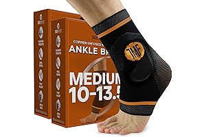 Copper Infused Compression Ankle Brace: Treat Your Feet with Comfort and Support