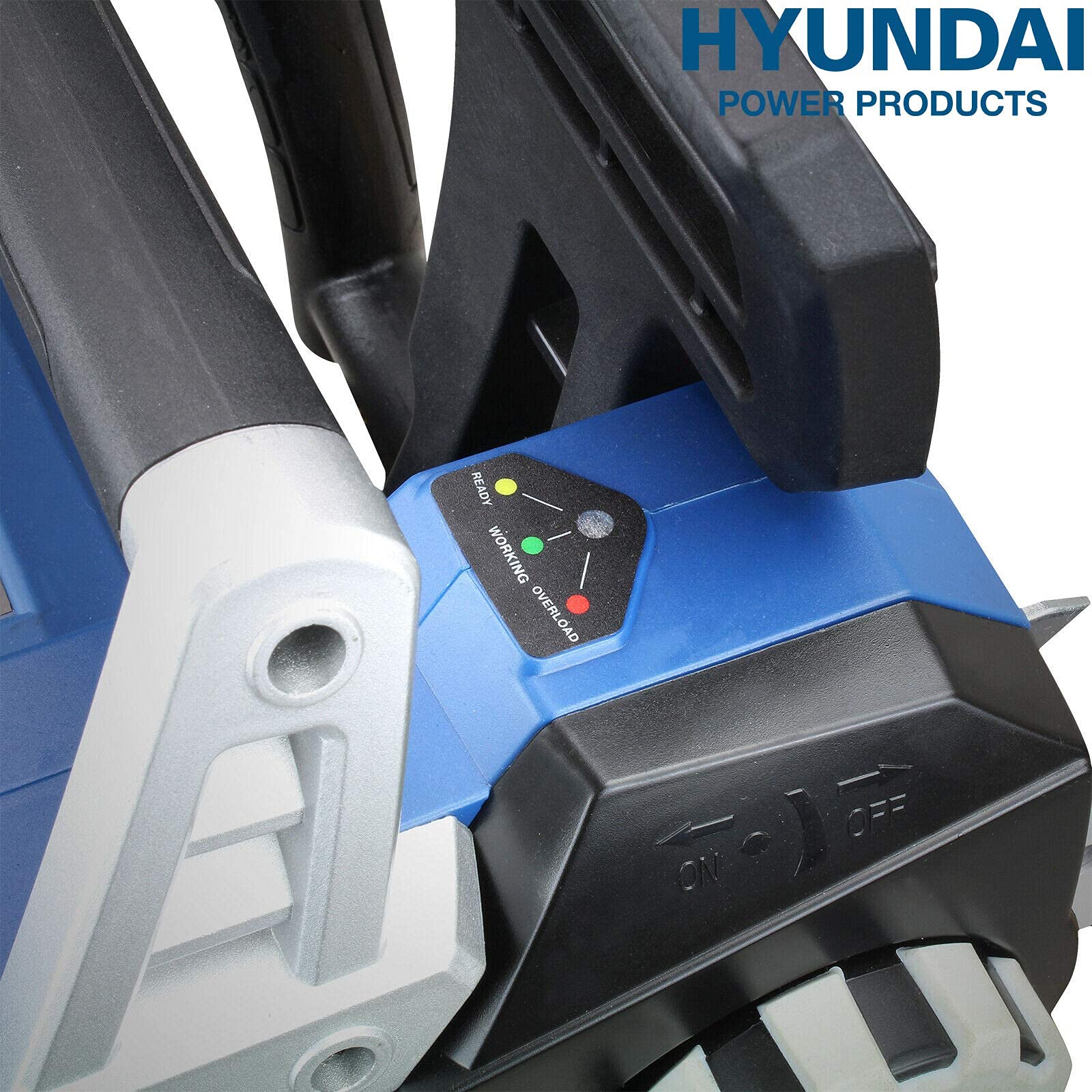 Hyundai Electric Chainsaw, 16'' / 40cm bar and Chain, 2400w / 2.4kW