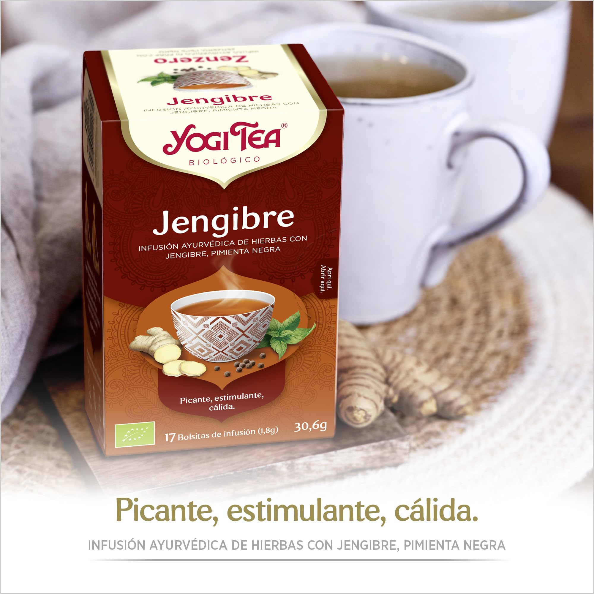 Yogi Tea Jengibre Paquete de 6 x 17 Sobres 102 Sobres