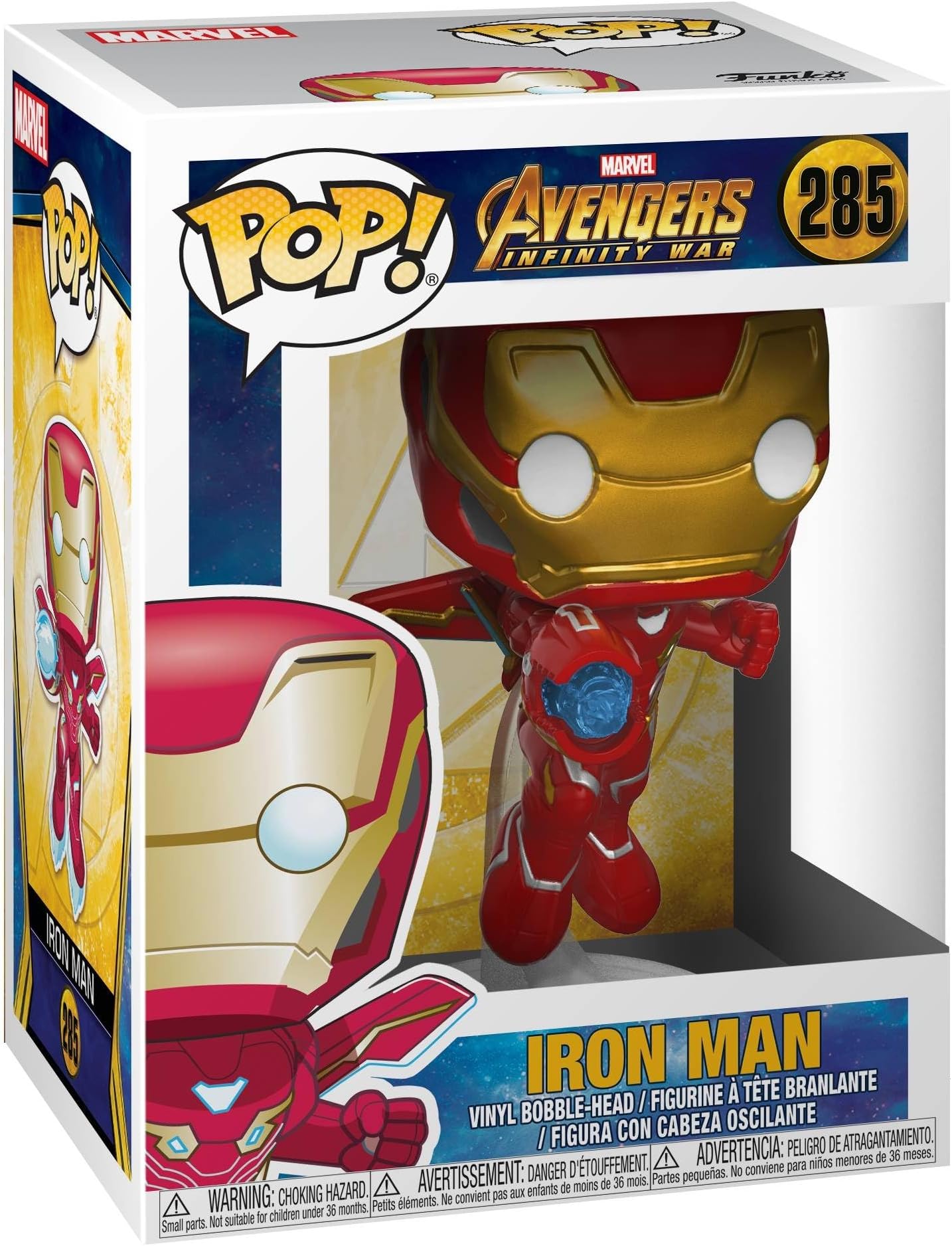 POP! Marvel: Avengers Infinity War - Iron Man - Collectable Vinyl Figure - Gift Idea - Official Merchandise - Toys for Kids & Adults - Movies Fans - Model Figure for Collectors and Display