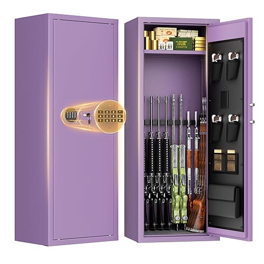 INTERGREAT Purple Rifle and Pistol Safe