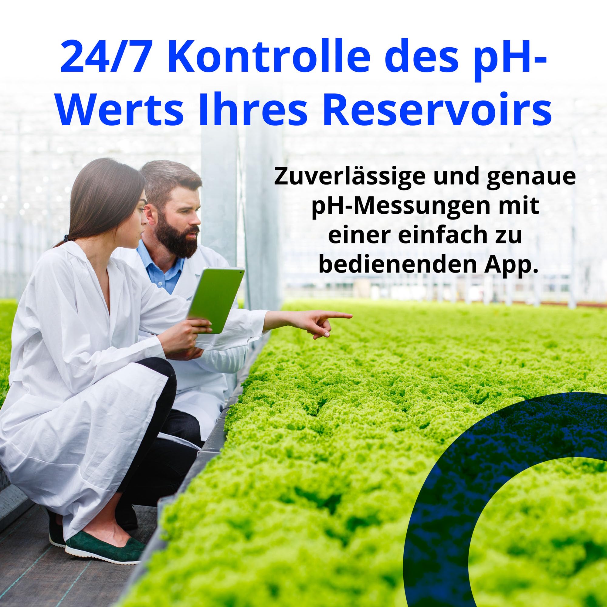 Bluelab pH Controller Wi-Fi – 24/7 pH-Überwachung im Reservoir, automatische Dosierung, Edenic-Integration, austauschbare Sonden, Sicherheitsfeatures – Für Hydrokulturen & Zimmerpflanzen