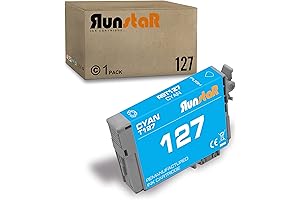 1 Pack Epson 127 Blue Remanufactured Ink Cartridge