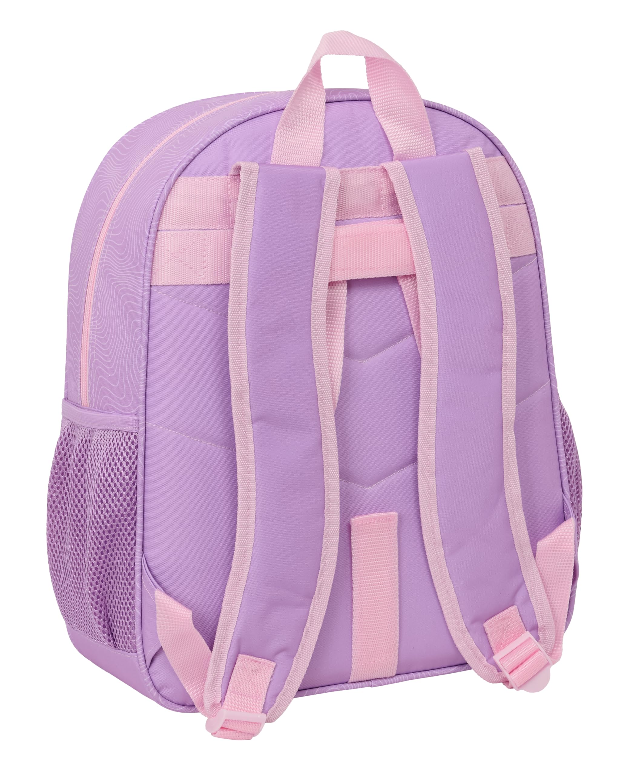 K-POP Demon Hunters - ICONIC - Mochila Escolar Niño, Mochila Infantil, Adaptable a Carro, Ideal para Niños en Edad Escolar, Cómoda y Versátil, Resistencia, 32x12x38 cm