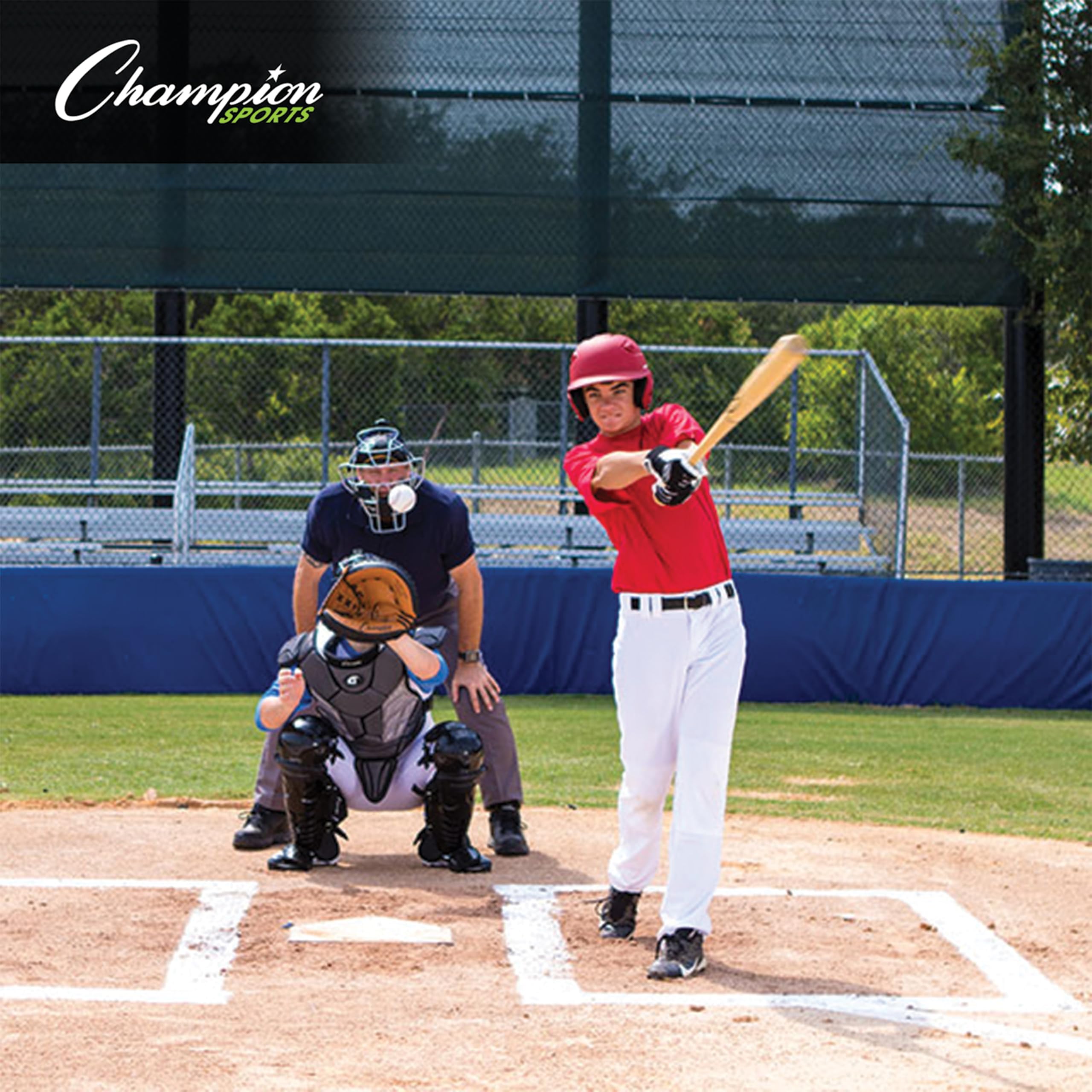 Champion Sports Pro Style Faible Rebond en Mousse Arbitre de Coffre Protection