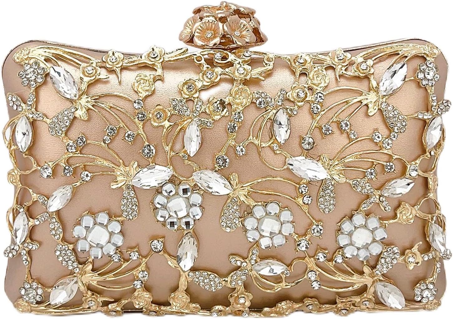 Rhinestone Evening Bag Sparkly Womens Crystal Purse Party Wedding Cocktail Prom Clutches