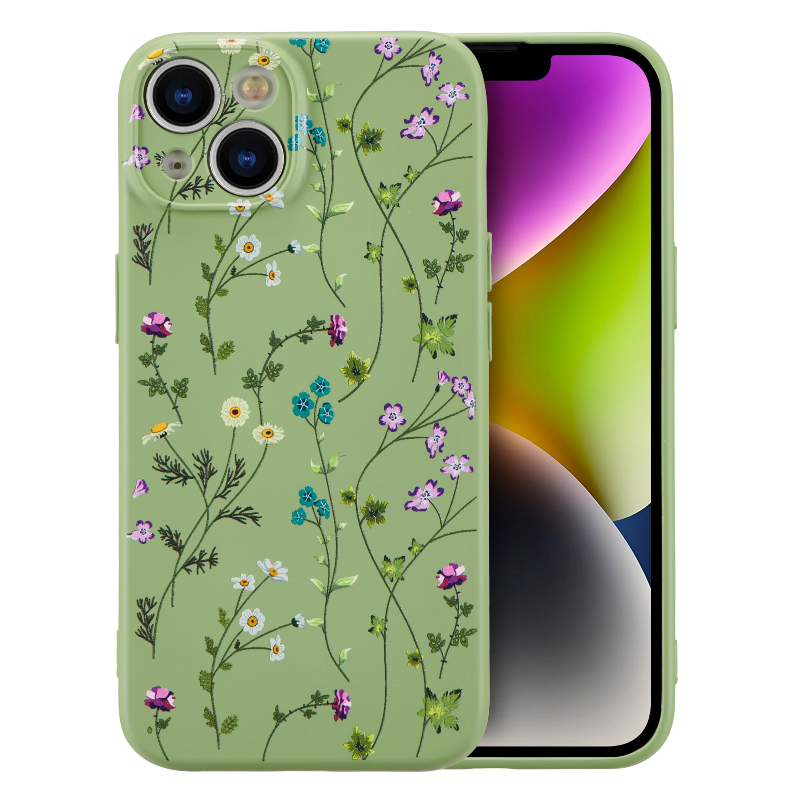 RALEAVO Flower Case for iPhone 14
