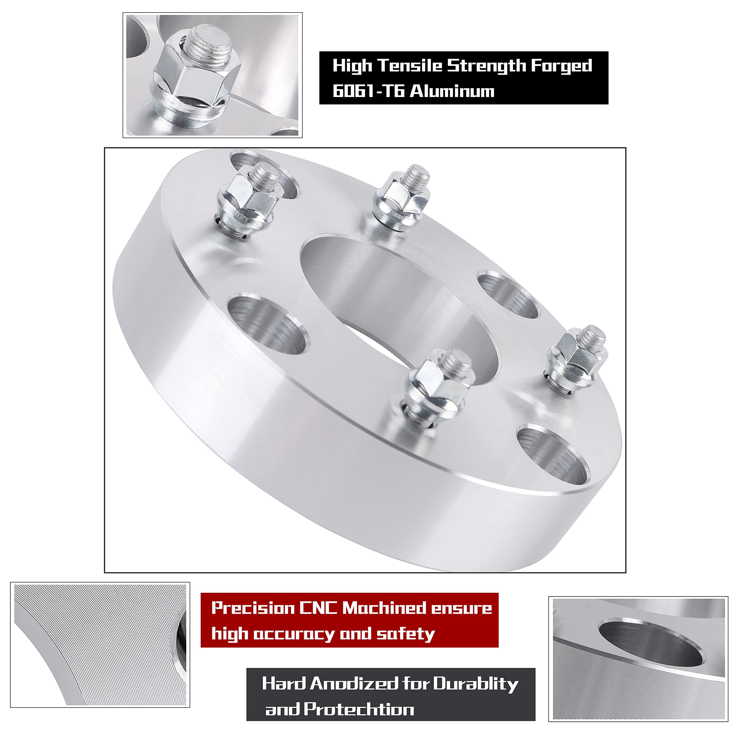 FLYCLE 4x110 To 4x156 Wheel Adapters For Foreman Rincon Rancher - View #5