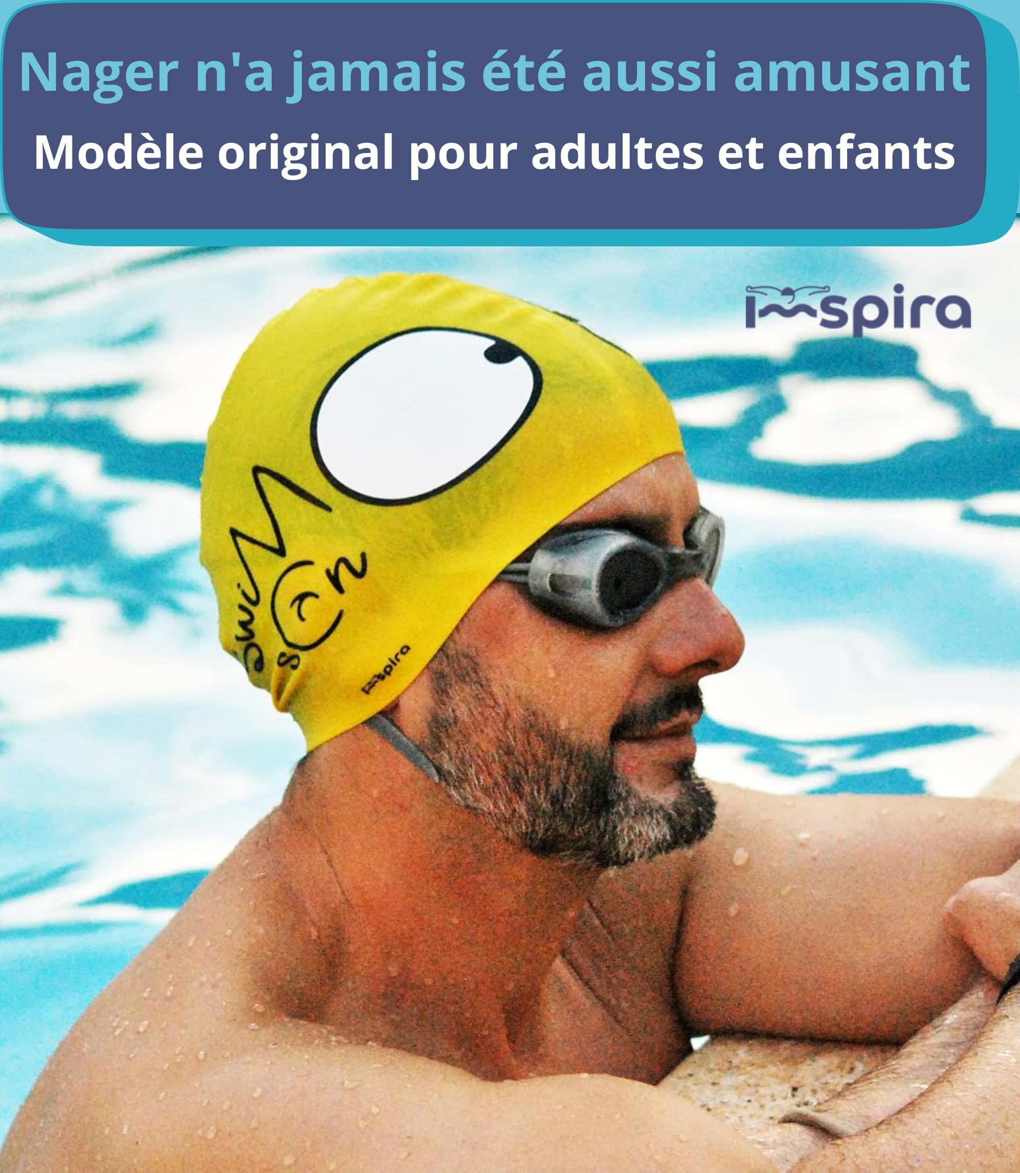 Bonnet de Natation Silicone - Zone Course