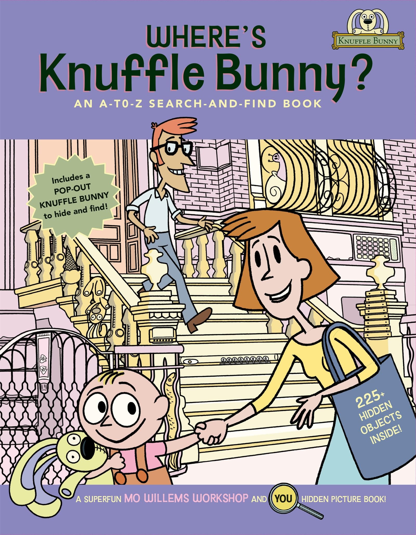 Where's Knuffle Bunny?: An A-to-Z Search-and-Find Book