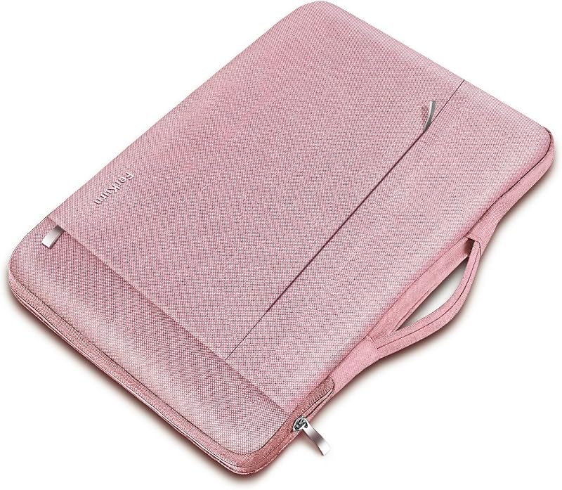 Ferkurn Laptop Case Sleeve for Men Women Chromebook Case Compatible with MacBook Air/Pro Lenovo Surface HP Dell ASUS Acer, 13.3 inch, Pink