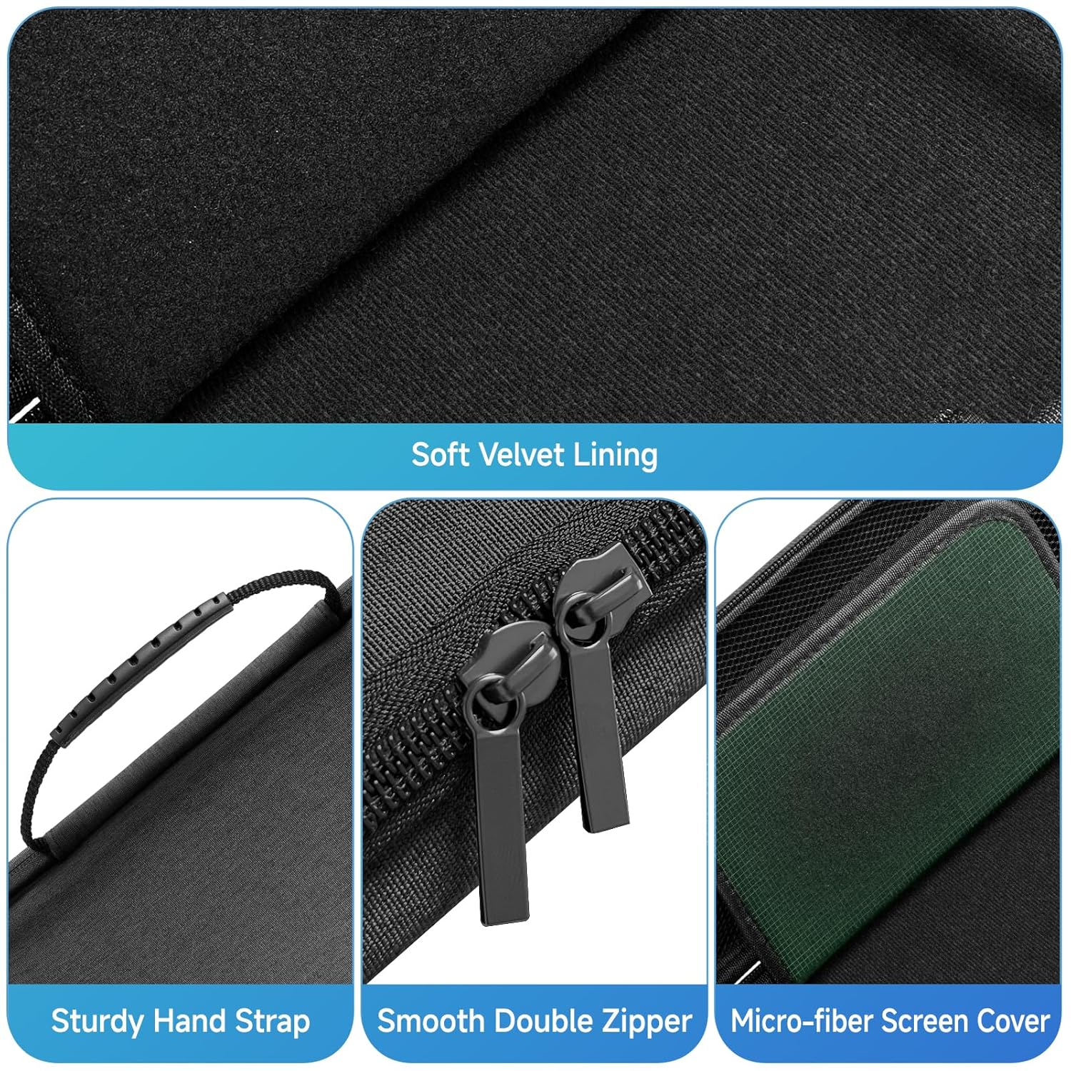 Keshoyal Switch Carrying Case Compatible With Nintendo Switch 2, With 12 Games Cartridges Protective Hard Shell Travel Carrying Case Pouch For Console & Accessories (Compact DS Style ) - Image 4