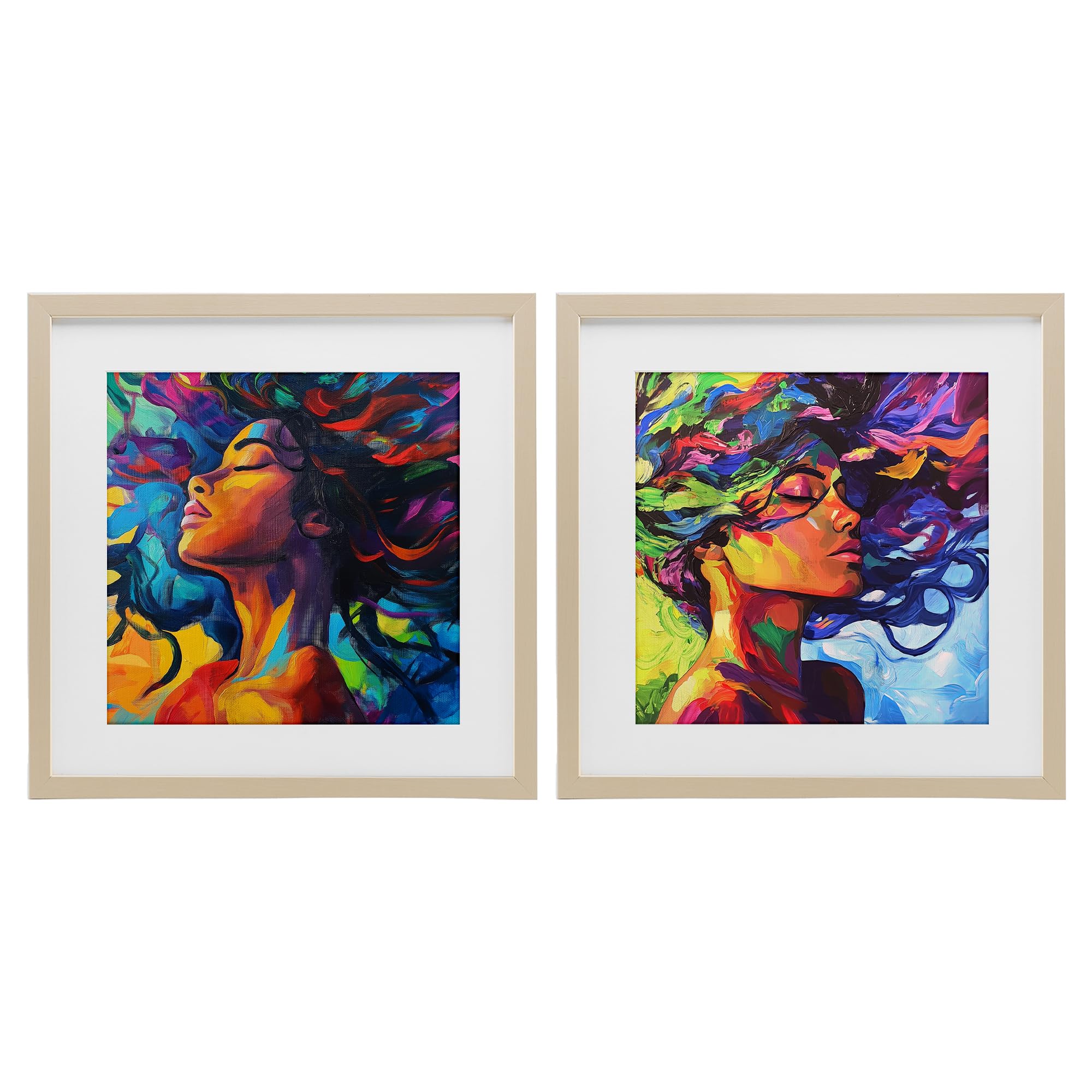 Stupell Industries Harvest Pine (Textured) Bohemian Paisley Portrait, 16 X 16 Inch Framed Print Under Glass Set