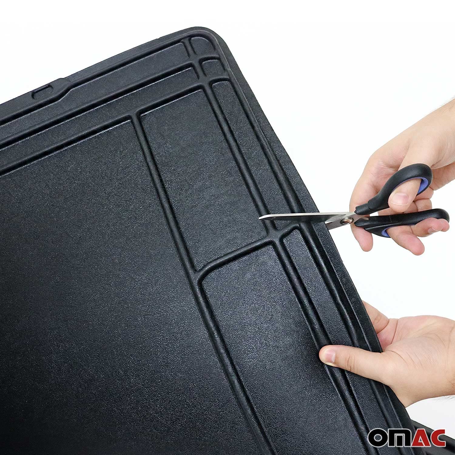 Buy OMAC Black Under The Sink Mat Kitchen Mat Trimmable