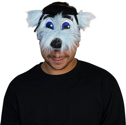 Miniatura 2 de Rasta Imposta Louie Mascot Diadema NHL Hockey sobre hielo St. Louis Blues Sports Fan Gear Equipo para adultos, talla única