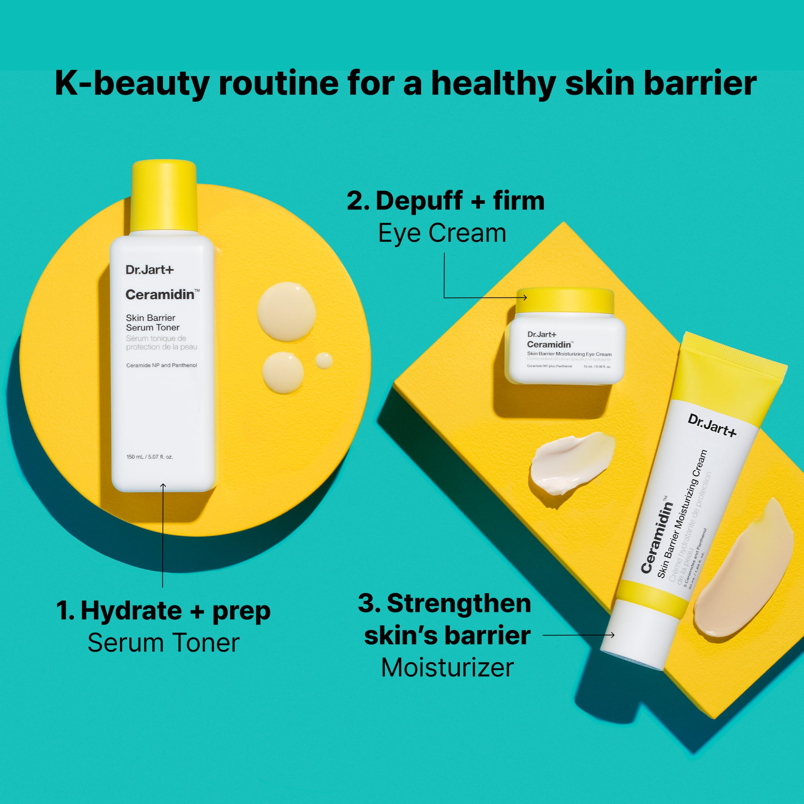 Dr.Jart+ Ceramidin Skin Barrier Face Cream with Ceramides