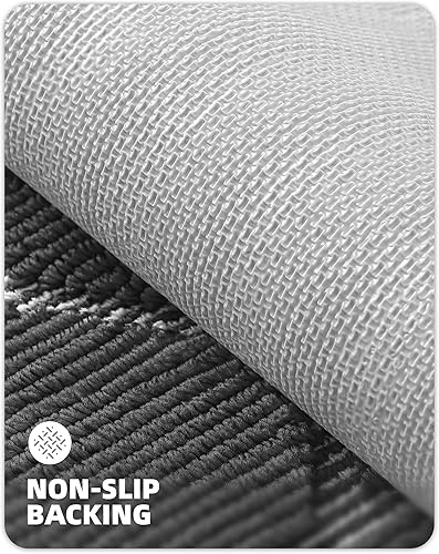 Miniatura 3 de Color&Geometry Tapete para puerta de interior, 18 x 31.5 pulgadas, absorbente, antideslizante, tapete de entrada de bajo perfil para entrada, tapete