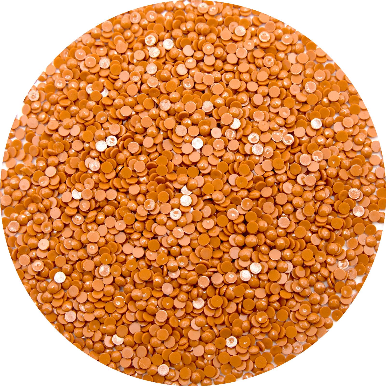 5000 Pieces Single Color Diamond Art Painting Beads,Color Code 921 Flat Bottom Round Rhinestones for Gem Painting Replacement, Round Drills for 5D Diamond Art DIY Craft