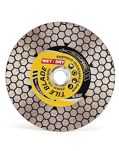 Miniatura 2 de Hoja de azulejos Hoja de porcelana de 4.5 pulgadas con corte y molienda de brida extraíble de 58 "-11 para azulejos de porcelana de mármol de granito