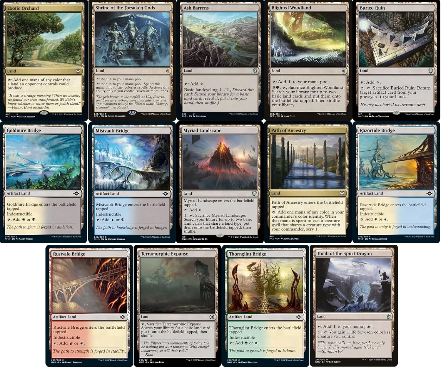 Commander Urtet Myr Artifact Deck - 5 Color - EDH - Urtet, Remnant of Memnarch - 100 Card - Custom Magic The Gathering Deck - Very Strong!