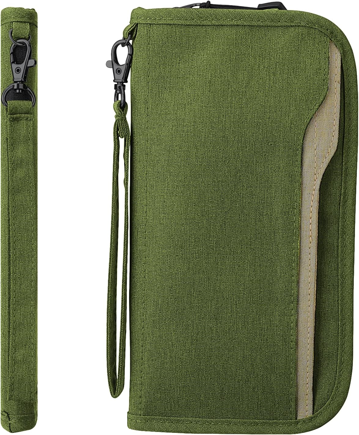 Samsonite RFID Zip Close Travel Wallet, Black, One Size