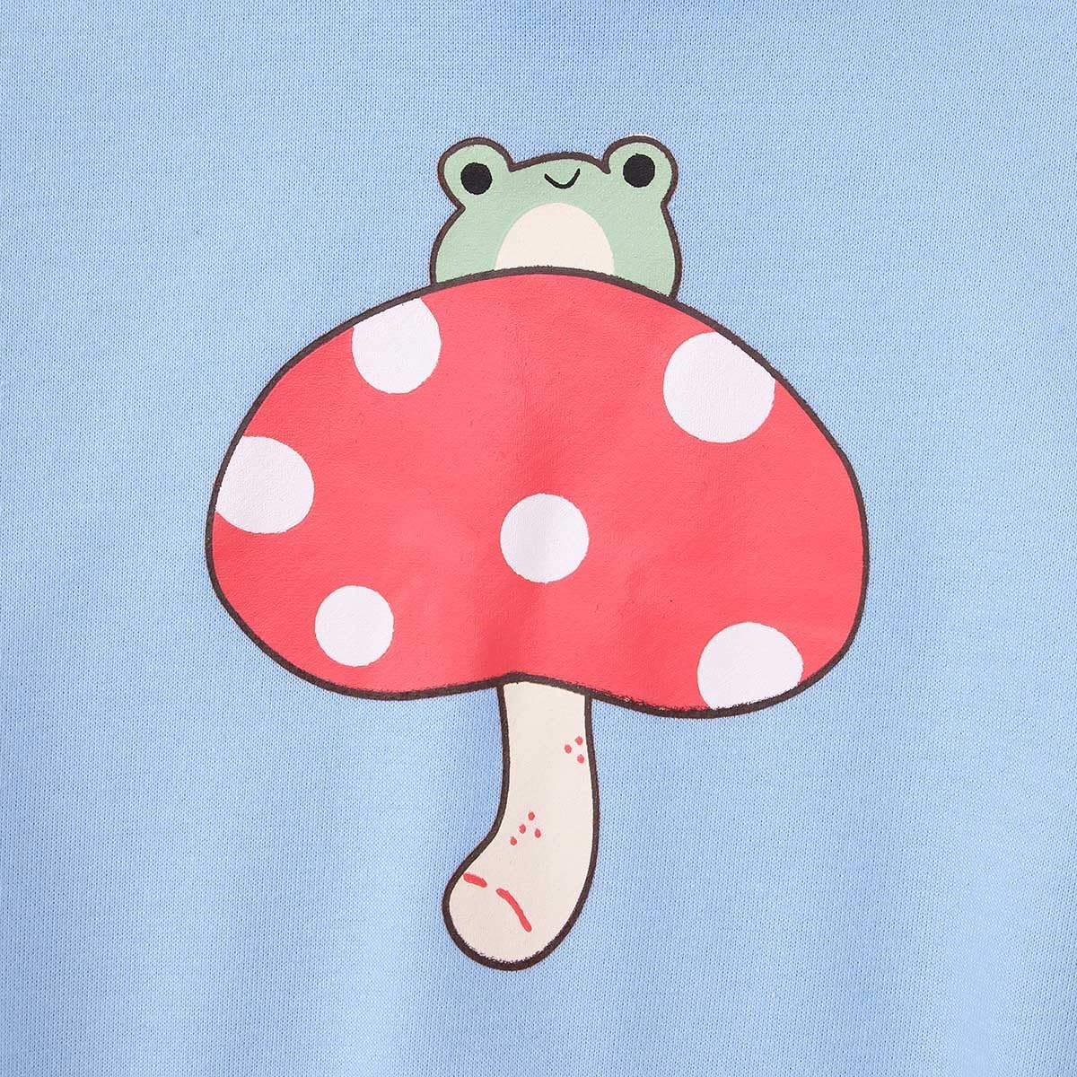 Ritatte Girls Cute Mushroom Frog Sweatshirt Kawaii Long Sleeve Hoodie Pullover Tops with Pocket Kids Aesthetic Clothes 7-13Y - Image 5