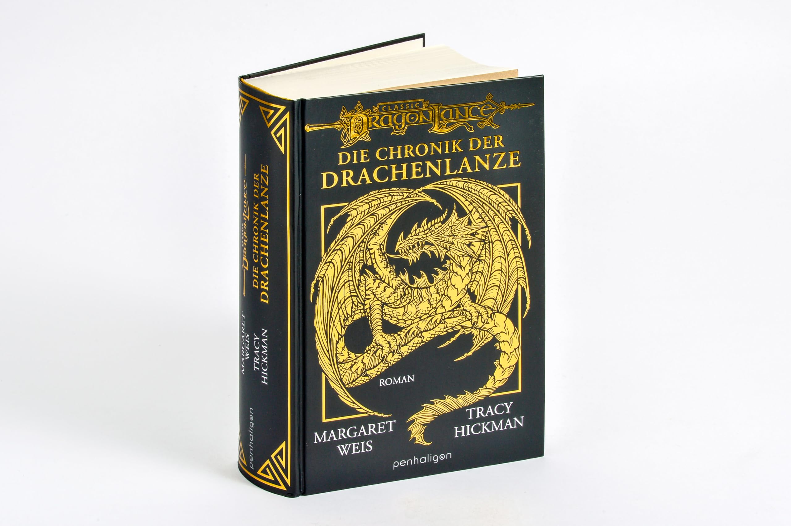 Die Chronik der Drachenlanze: Roman - Die komplette Trilogie in einem Band als prächtig veredeltes Hardcover (Die große Drachenlanze-Schmuckausgabe, Band 1)