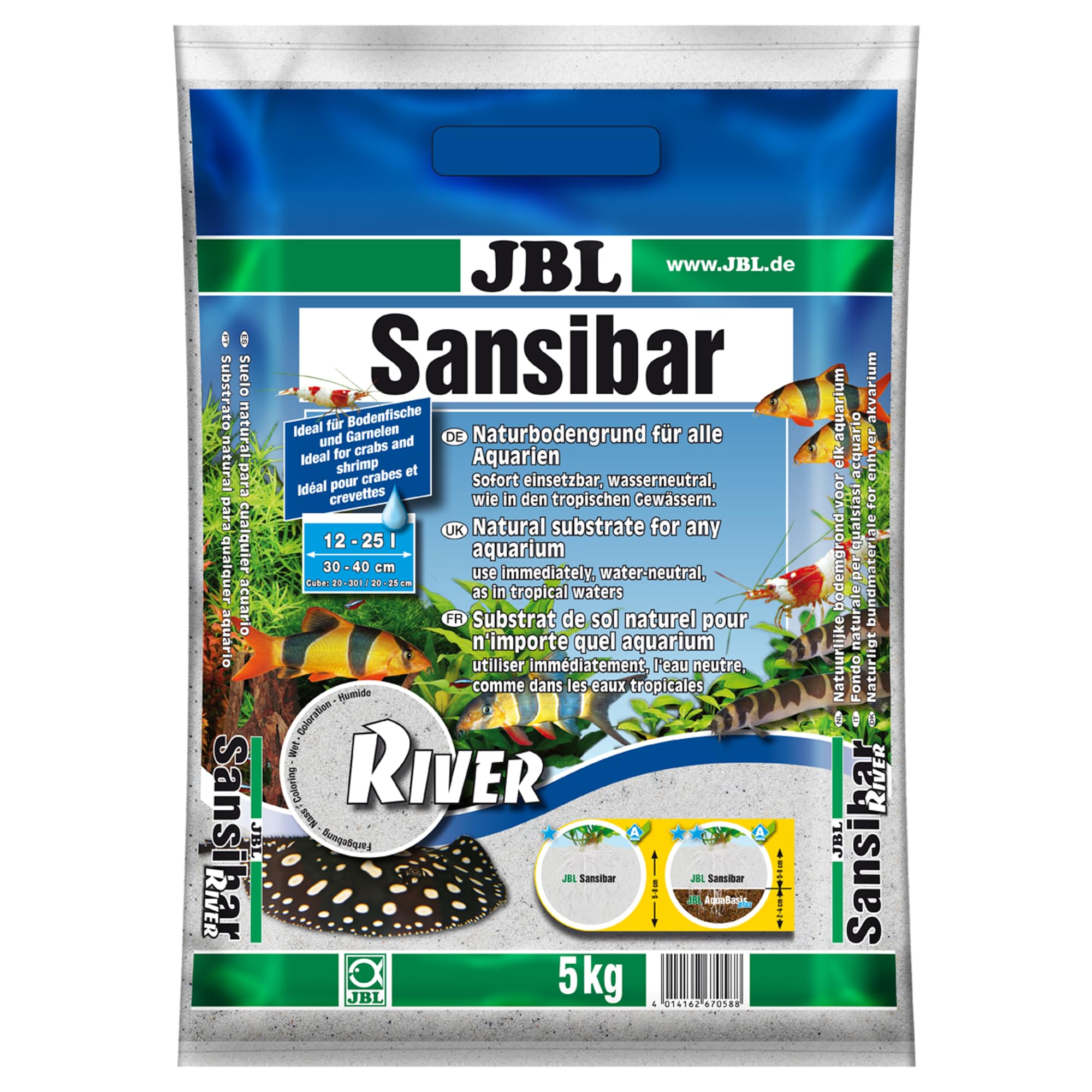 JBL, Sansibar, Base in Sabbia, per acquari