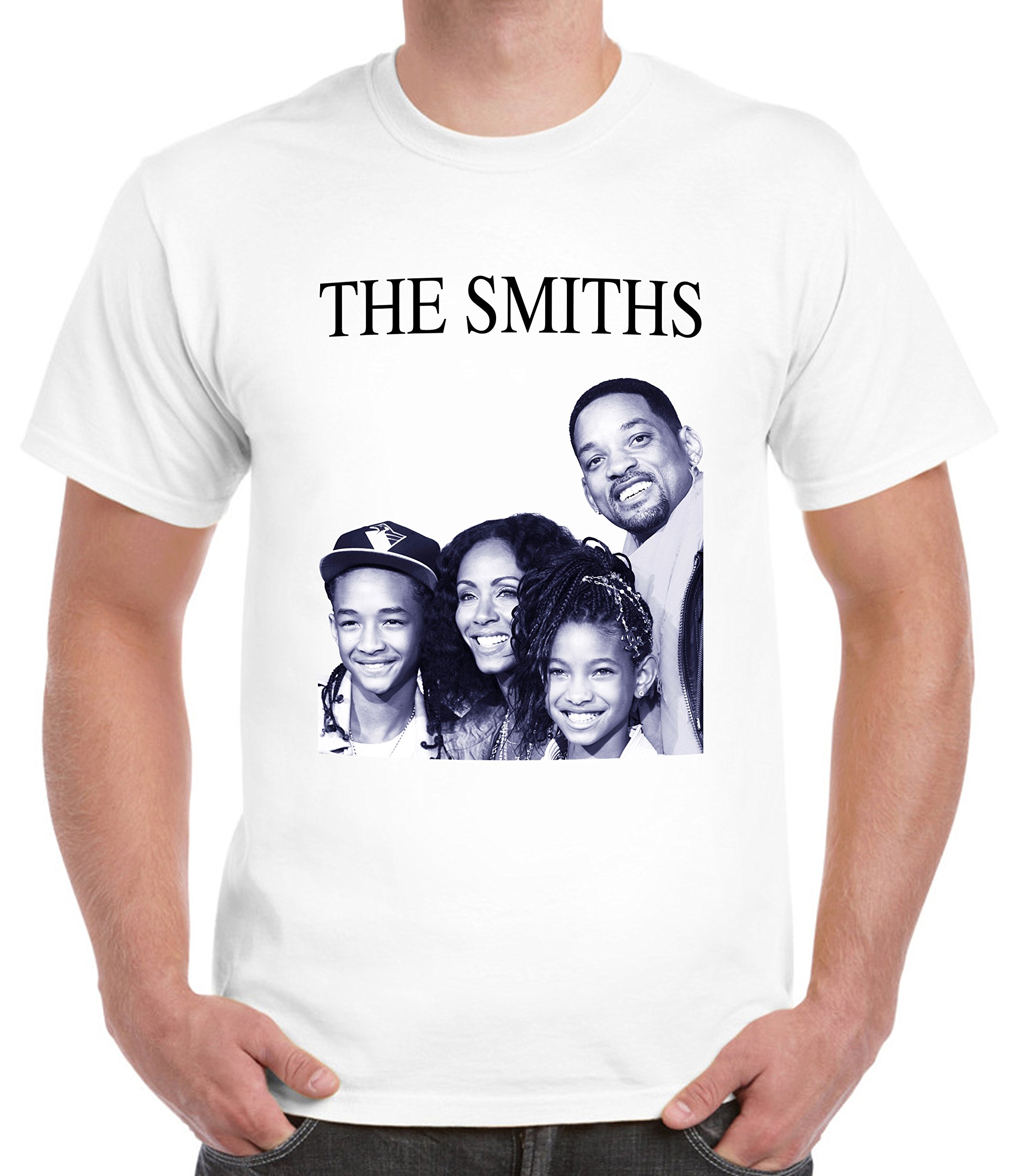 Bugsponge T-Shirts The Smiths T-Shirt Will Smith's Family (X-Large) White