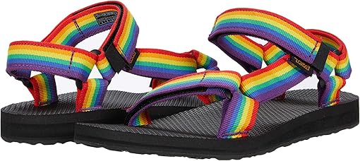 rainbow flip flops zappos