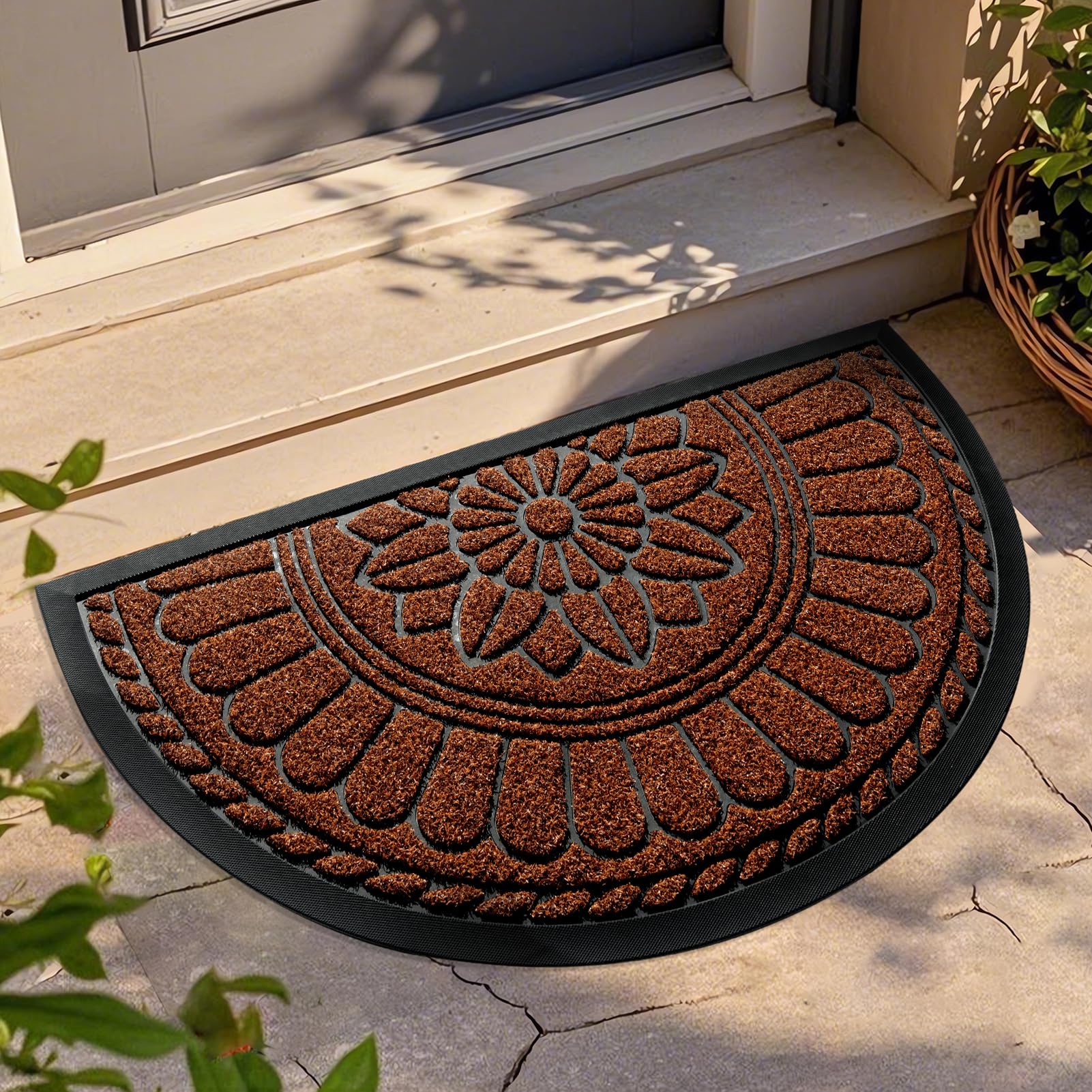 Amazon.com : Mibao Front Door Mat Indoor Outdoor Entrance  display picture 1