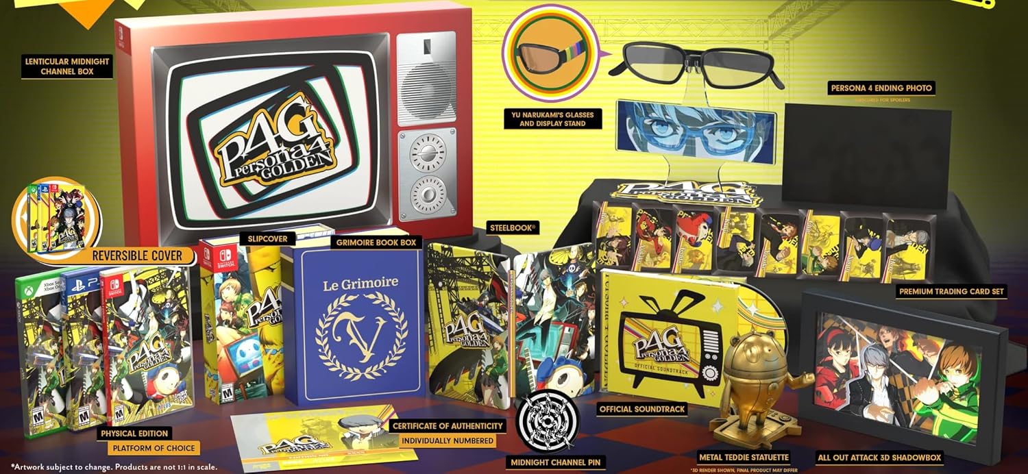 Persona 4 Golden Midnight Channel Edition (Limited Run Games #538) - for Playstation 4