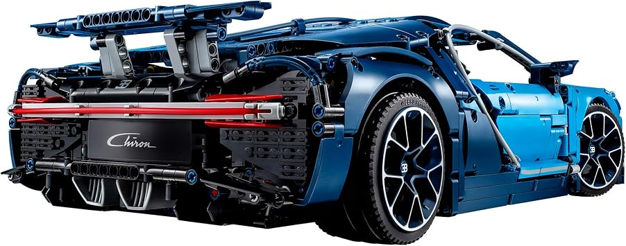 LEGO Technic Bugatti Chiron 42083 Race Car Building Kit and Engineering Toy, Adult Collectible Sports Car with Scale Model Engine (3599 Pieces)