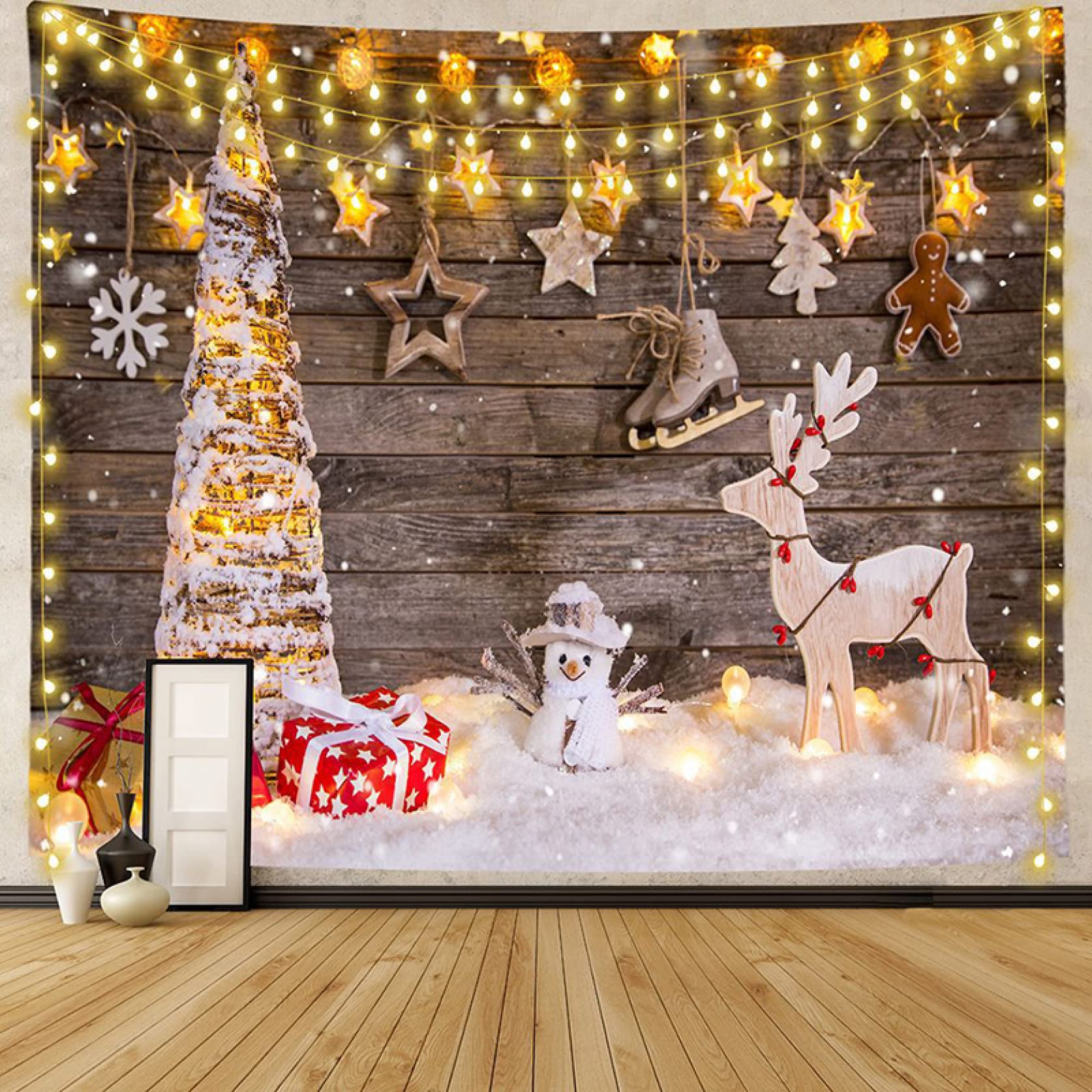 Amazon.co.jp: クリスマス タペストリー カラー かわいい おしゃれ