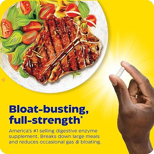 Miniatura 6 de Enzymedica - Digest Gold  ATPro - Enzimas de máxima potencia para la salud digestiva descompone carbohidratos grasas fibra y proteínas con proteasa