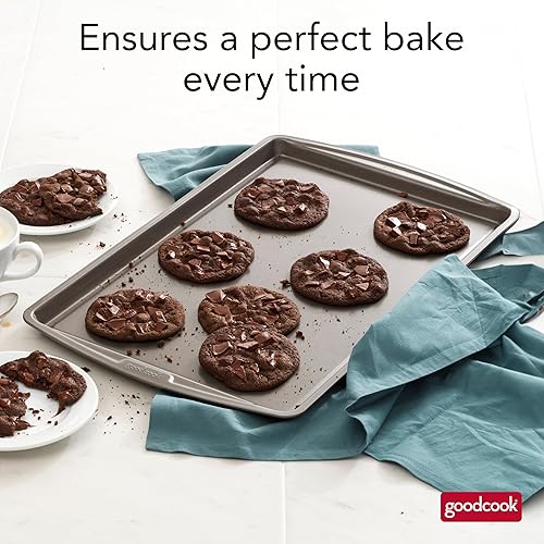 Miniatura 4 de Good Cook Utensilios Antiadherentes para Hornear Gris oscuro