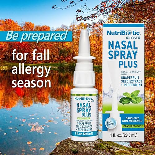 Miniatura 5 de NutriBiotic Nasal Spray Plus 1 Fl Oz | Nasal Lubricant Plus GSE, Xylitol & Botanical Extracts | Moisturize & Help Flush Irritants from Nasal
