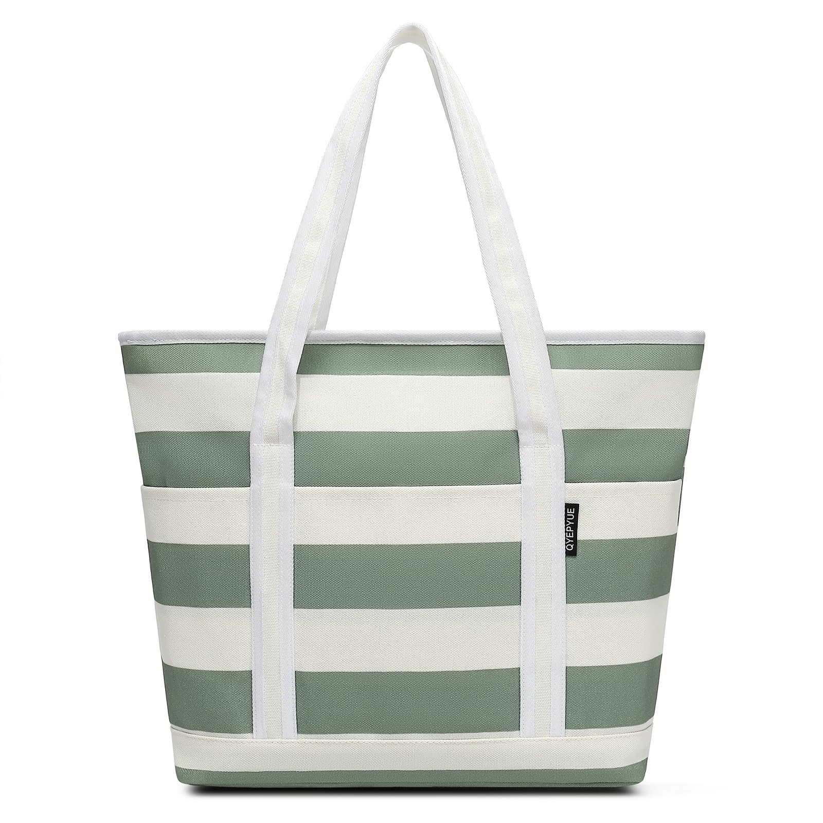 QYEPYUE Large Canvas Tote Bag - travel totes | Mubboo