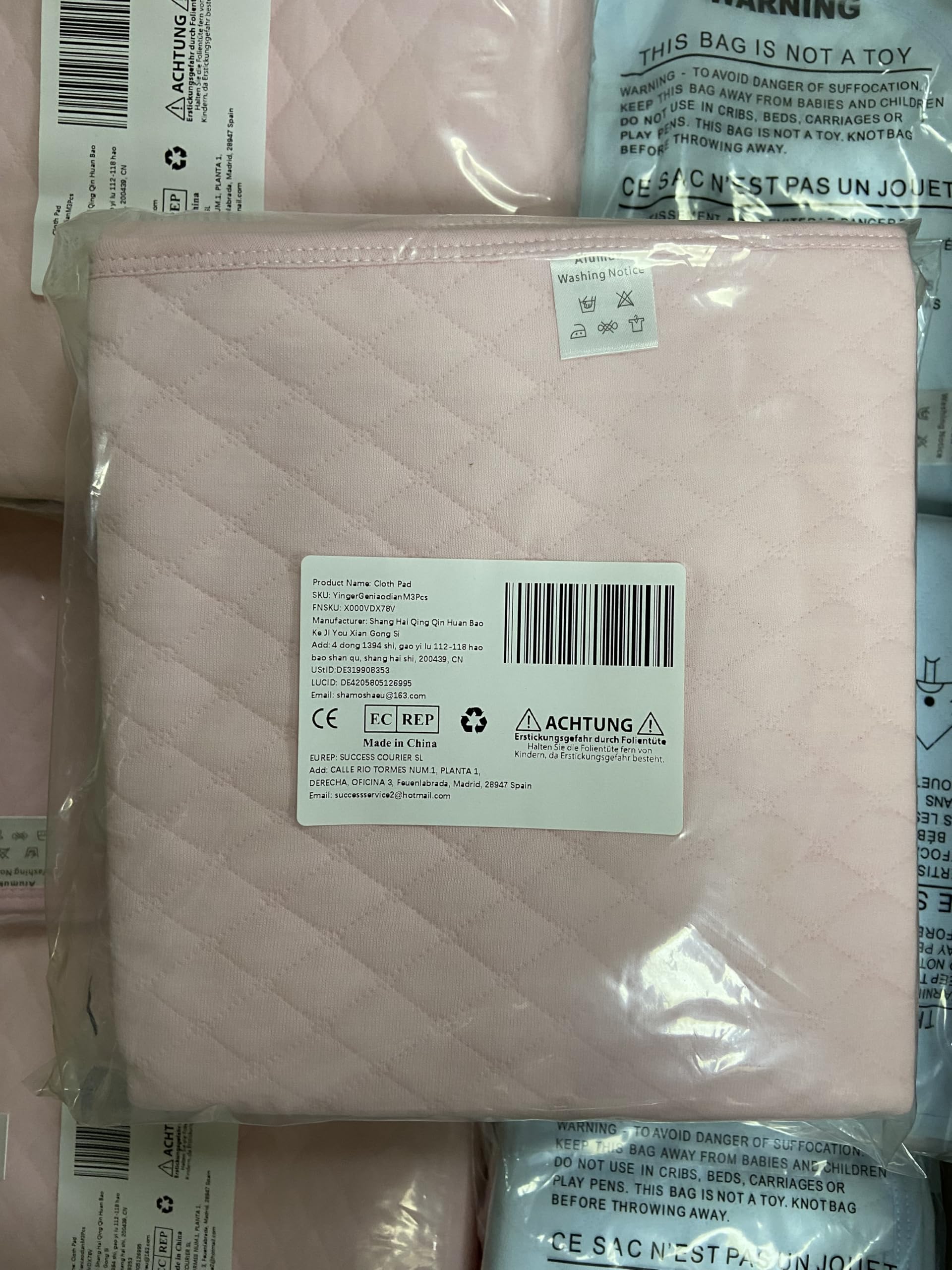 Baby Infant Wasserdicht Matte Wickelauflage Wickelunterlage - Ökologische Baumwolle Atmungsaktiv Waschbar Wiederverwendbare Windel Matte,3 Stück in Paket (60x70 cm (3er Pack))