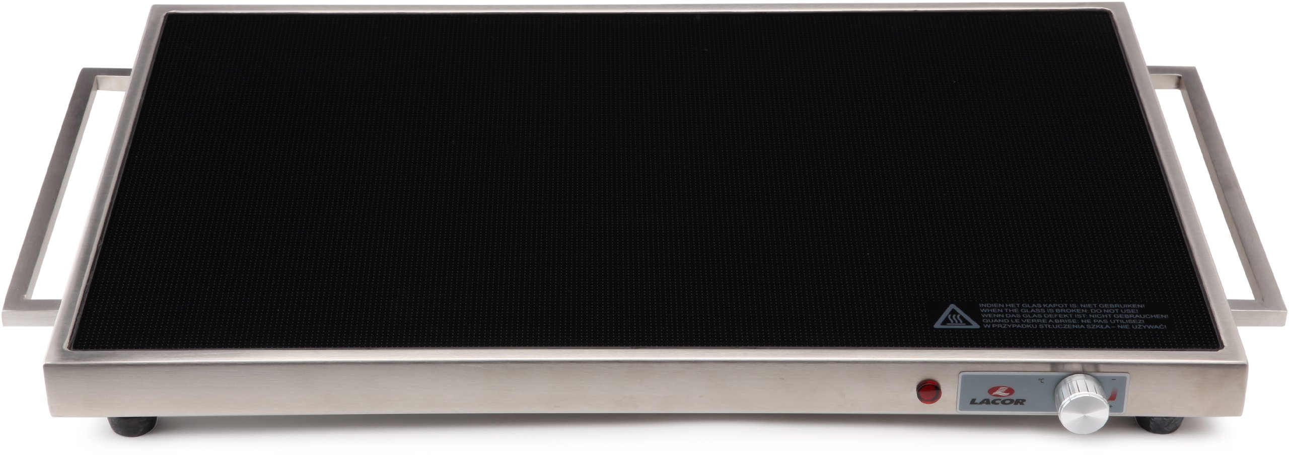 Lacor 69145 - Piastra elettrica vitroceramica riscaldante 230W 55 x 3...