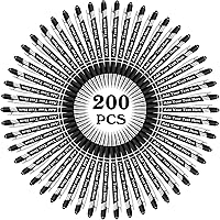 Vista 45 de Bolígrafos personalizados a granel grabados personalizados con punta de lápiz capacitivo, bolígrafos personalizados de tinta negra, regalos