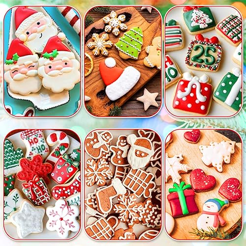 Miniatura 2 de 21 cortadores de galletas de Pascua, 18 formas para cortador de galletas de conejo de Pascua, conejo, cruz, trébol, mariposa, caballo, tulipán,