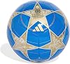 adidas Unisex-Adult UEFA Champions League Club Soccer Ball, White/Pantone/Matte Gold, 3