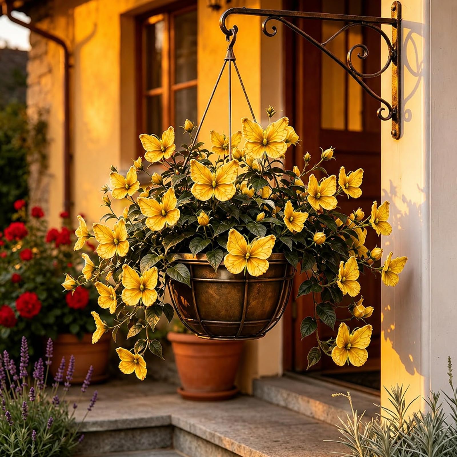Ideale Clematis, Premium, Lange BlüTezeit, üBerraschend Wachsend, Seltene, wunderschönes-15zwiebeln-A