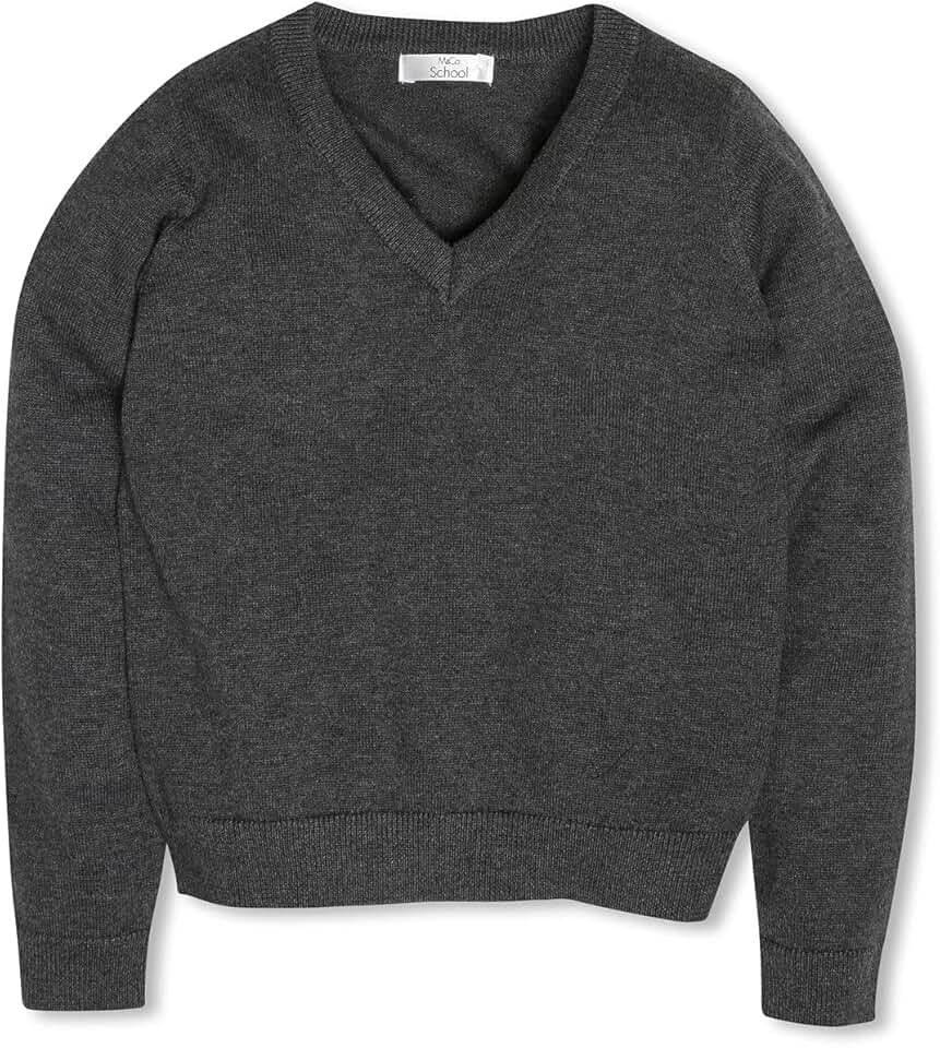 Amazon.co.uk Grey School Jumper