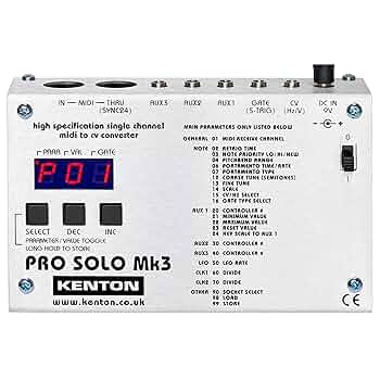 DTM・DAW kenton pro cv to midi Kenton Electronics Thru-12 & Pro CV to MIDI