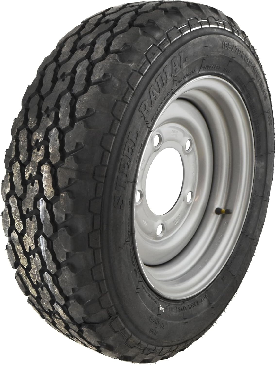 13" Wheel & Tyre for Indespension 3500kg Plant Trailer 185/70 R13
