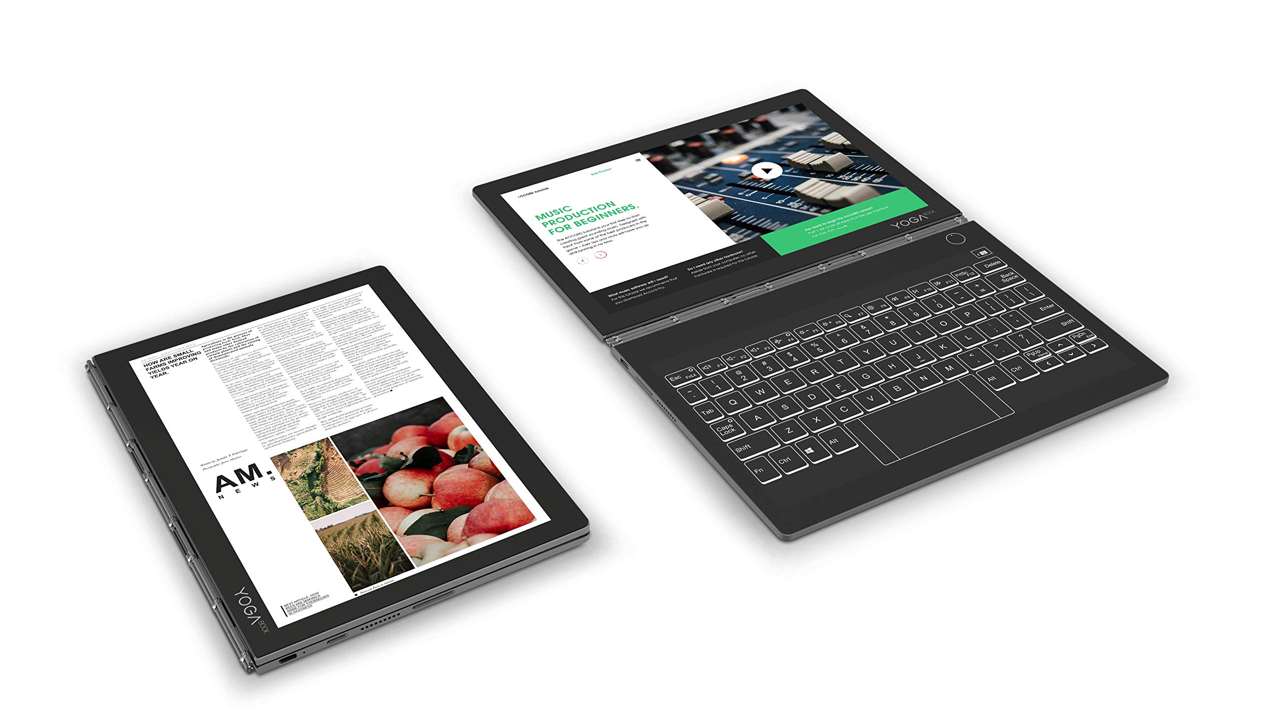 Lenovo ZA150039MX Tablet 2 en 1 Yoga Book YB1-X91F, 10.1