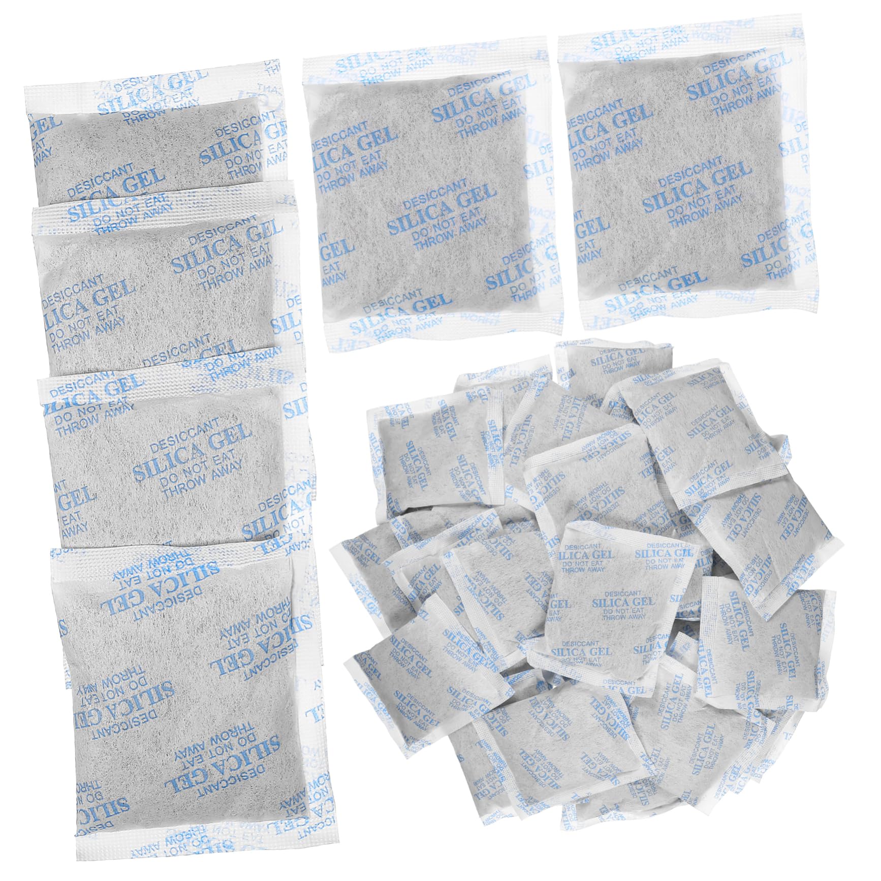 Sachets Déshydratants en Tissu Non Tissé 50g, 30 Pièces